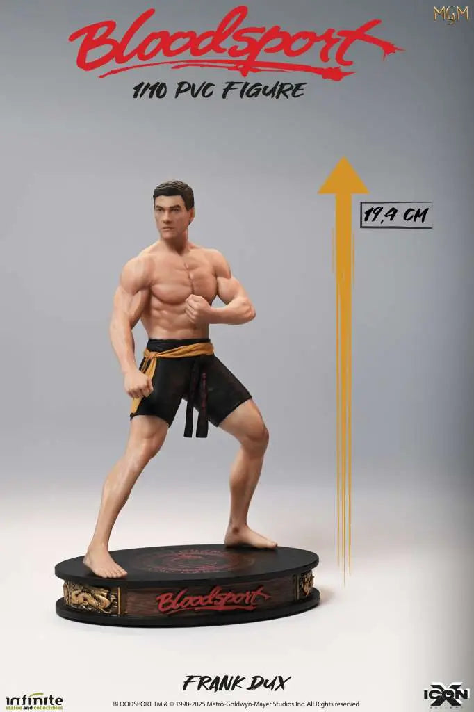 BLOODSPORT FRANK DUX 1/10 ICON X PVC Figura