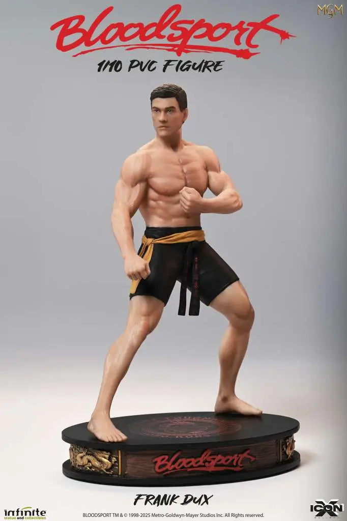 BLOODSPORT FRANK DUX 1/10 ICON X PVC Figura Frikytopia