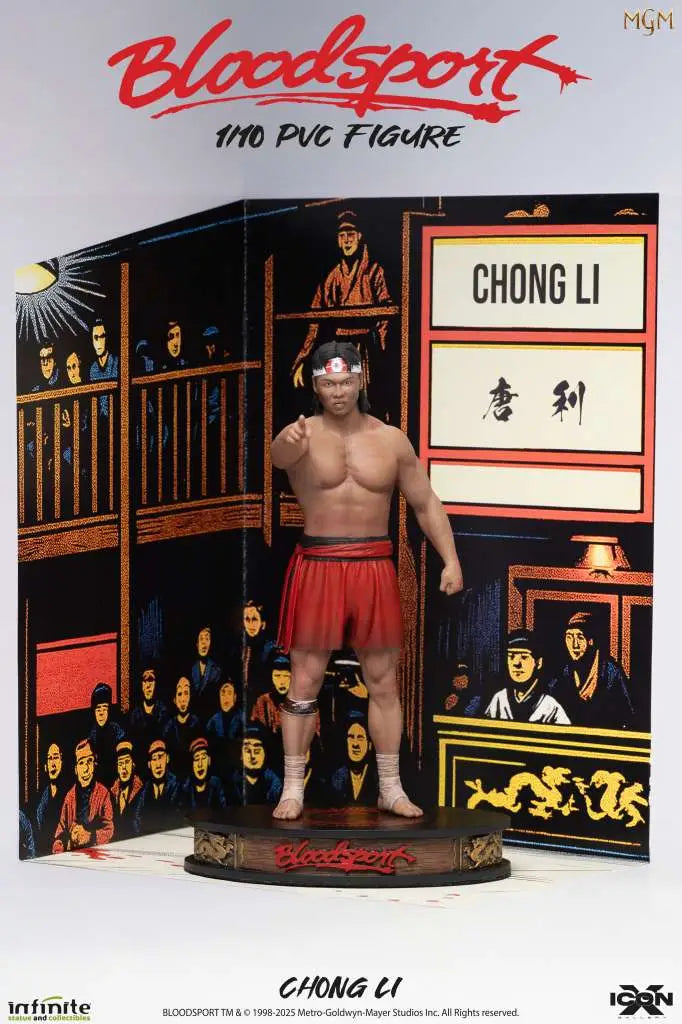 BLOODSPORT CHONG LI ICON X 1/10 PVC Figura