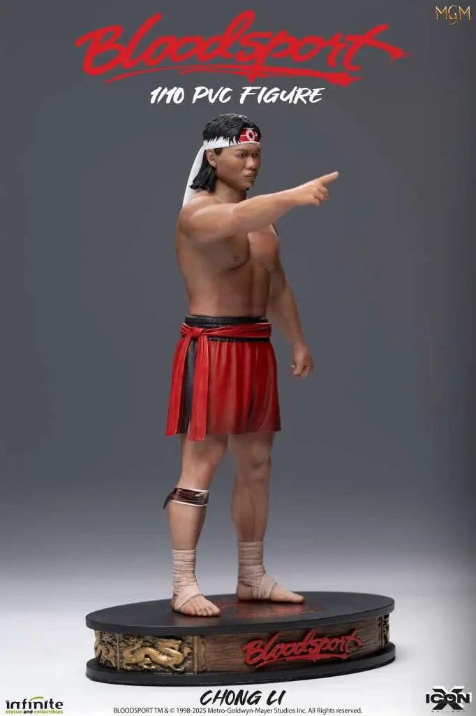 BLOODSPORT CHONG LI ICON X 1/10 PVC Figura