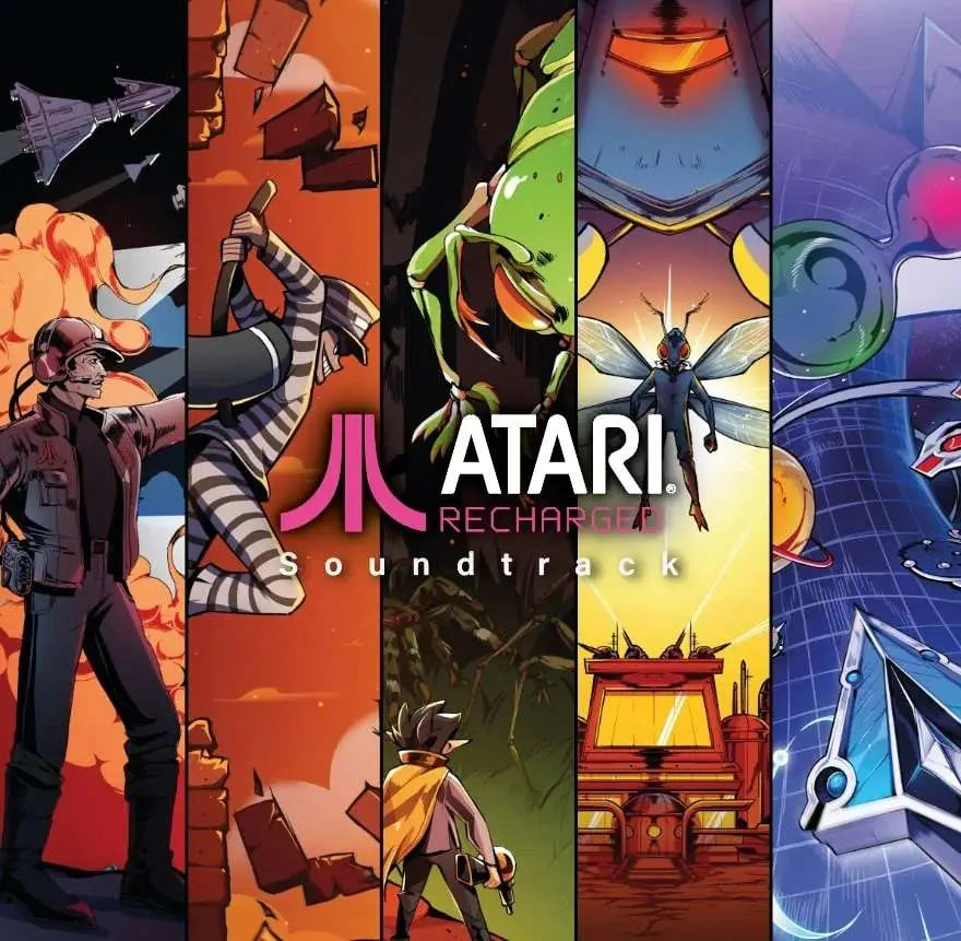 ATARI RECHARGED GAME SOUNDTRACK VINYLS Frikytopia
