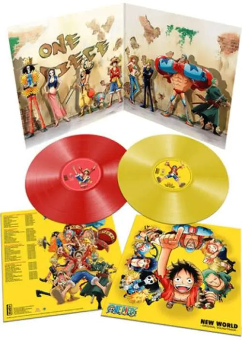 ONE PIECE NEW WORLD ORIGINAL SOUNDTRACK VINYLS Frikytopia