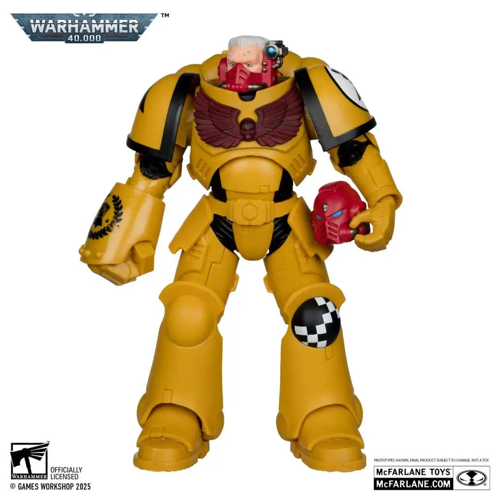 Warhammer 40,000 Figura Intercessor Sergeant (Imperial Fist) (Gold Label) 18 cm