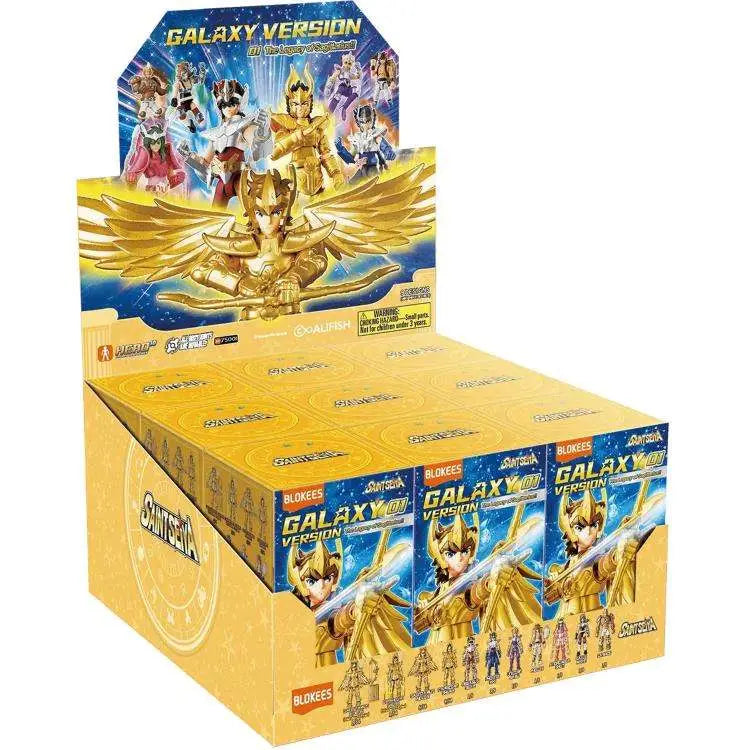 SAINT SEIYA GALAXY VERSION 01 BLIND Caja SET (9)