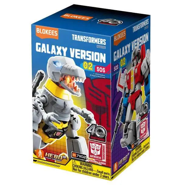 TRANSFORMERS SOS GALAXY VERSION 02 MODEL KIT BLIND Caja SET (9)