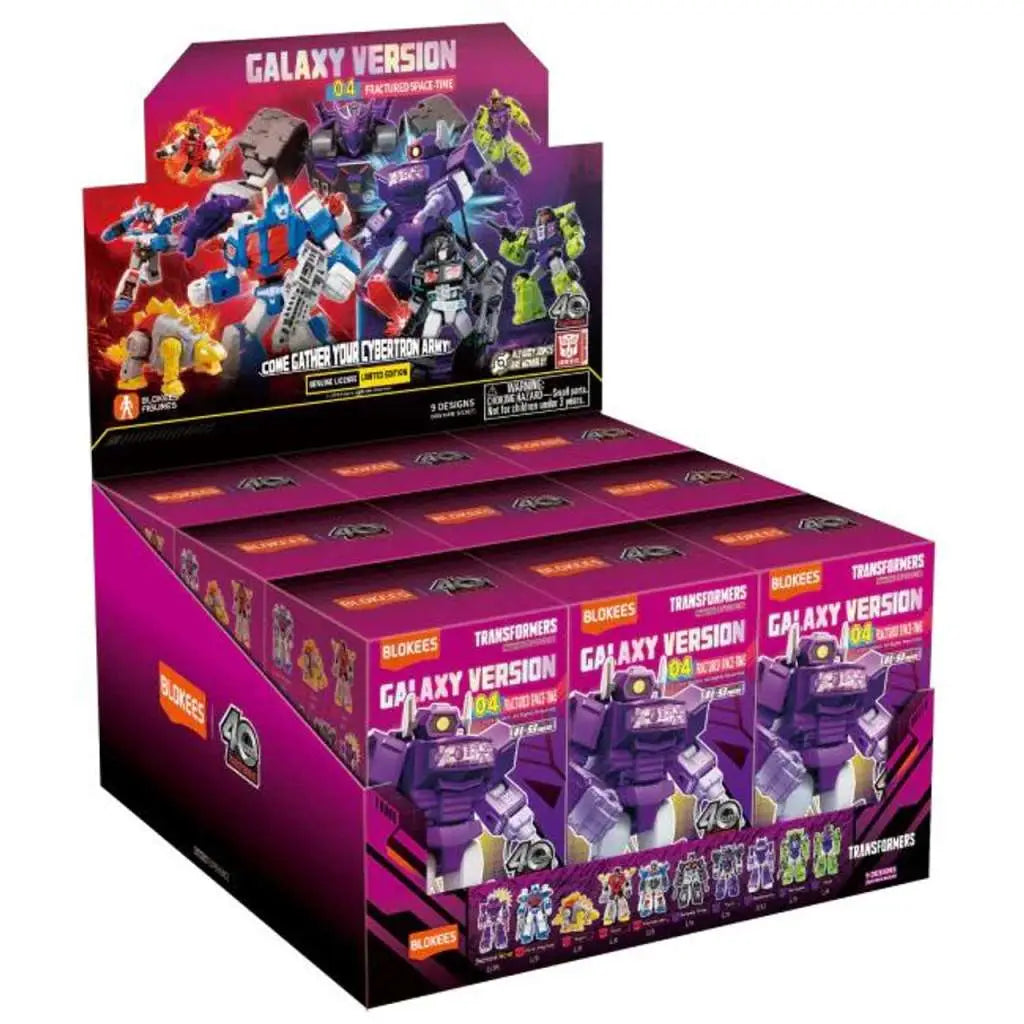 TRANSFORMERS FRACTURED SPACE TIME GALAXY VERSION 04 MODEL KIT BLIND BOX SET (9) Frikytopia