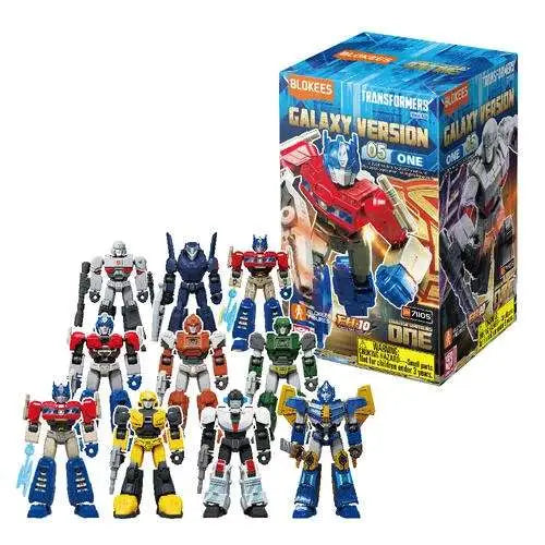 TRANSFORMERS ONE GALAXY VERSION 05 MODEL KIT BLIND Caja SET (9)