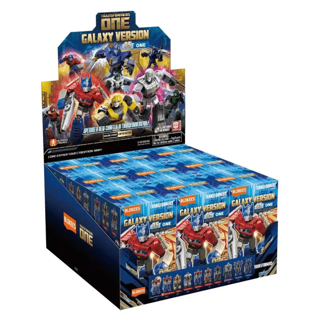 TRANSFORMERS ONE GALAXY VERSION 05 MODEL KIT BLIND Caja SET (9) Frikytopia