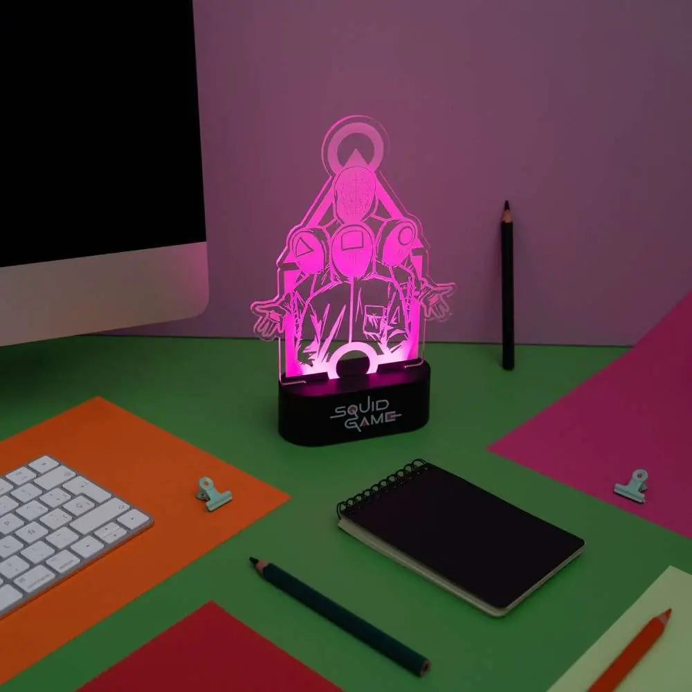 SQUID GAME DESK LED Lámpara