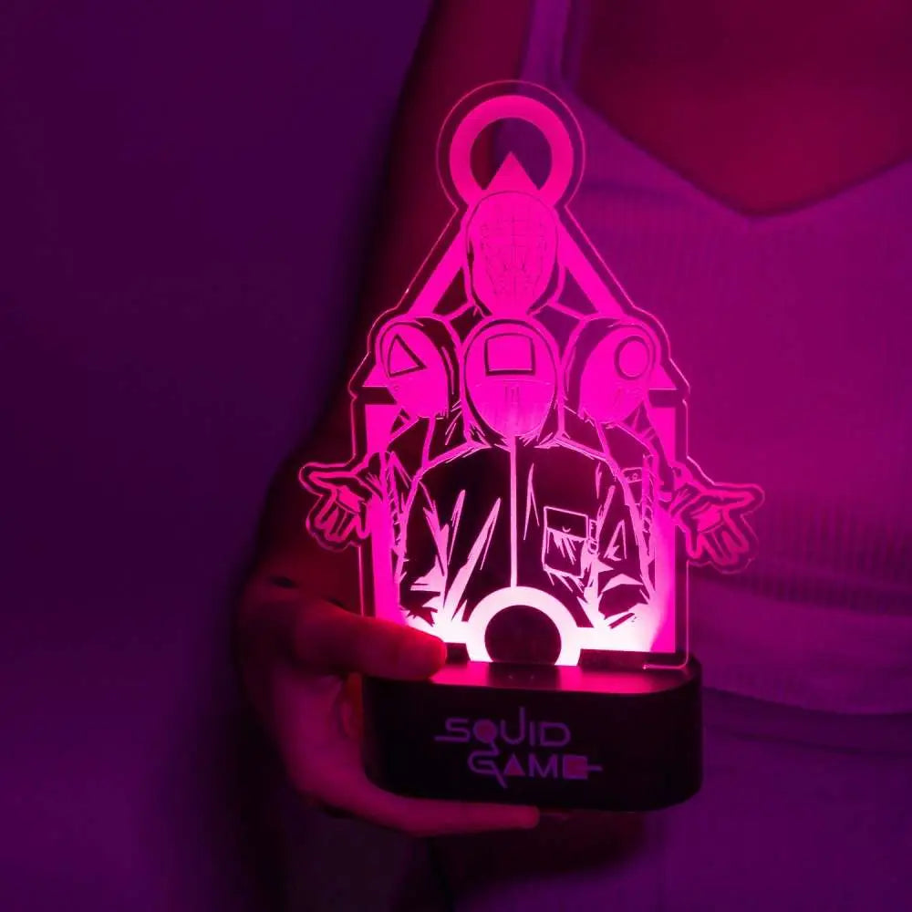 SQUID GAME DESK LED Lámpara