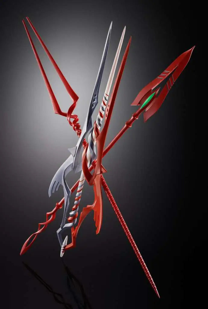 Neon Genesis Evangelion Accesorios Metal Build 3 Spears Set for Eva 30th with the Spear Another Color
