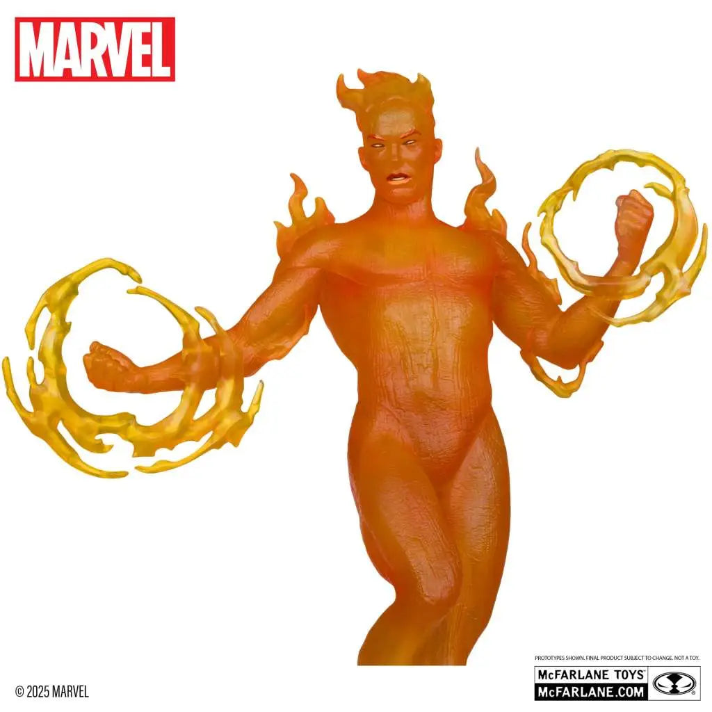 Marvel Collection Estatua PVC 1/6 Human Torch (Marvel 2 in 1 #10) 29 cm
