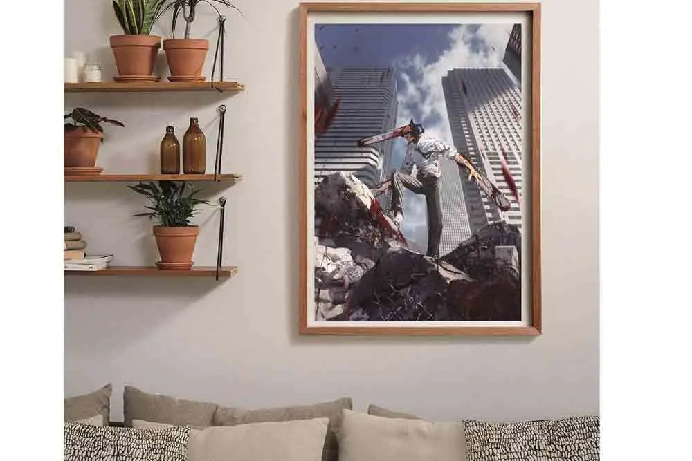 ANIME Puzle COLLECTION - CHAINSAW MAN: SKYSCRAPER - JIGSAW Puzle 1000 PCS