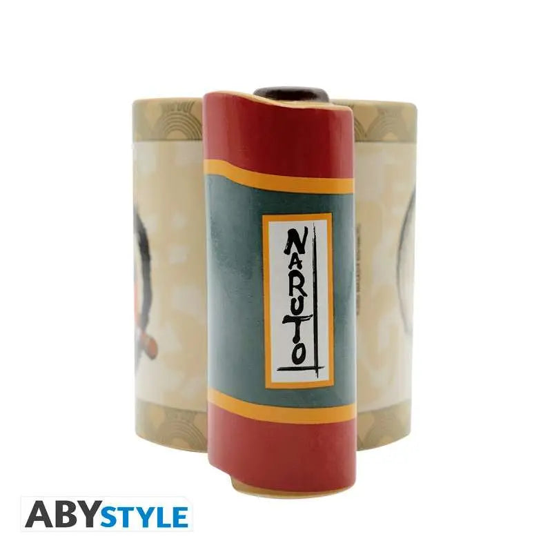 NARUTO SHIPPUDEN NARUTO SCROLL 3D HANDLE Taza