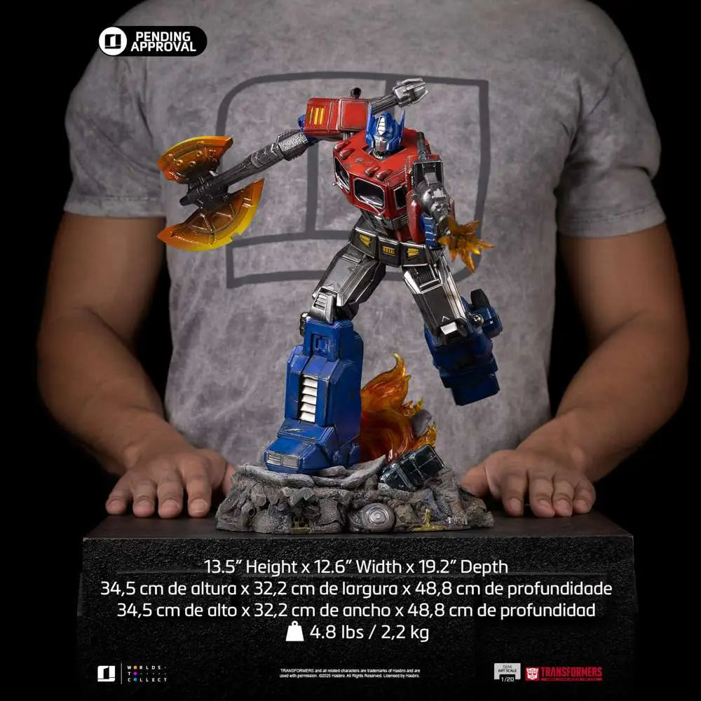 TRANSFORMERS OPTIMUS PRIME DEMI ART SCALE 1/20 Estatua