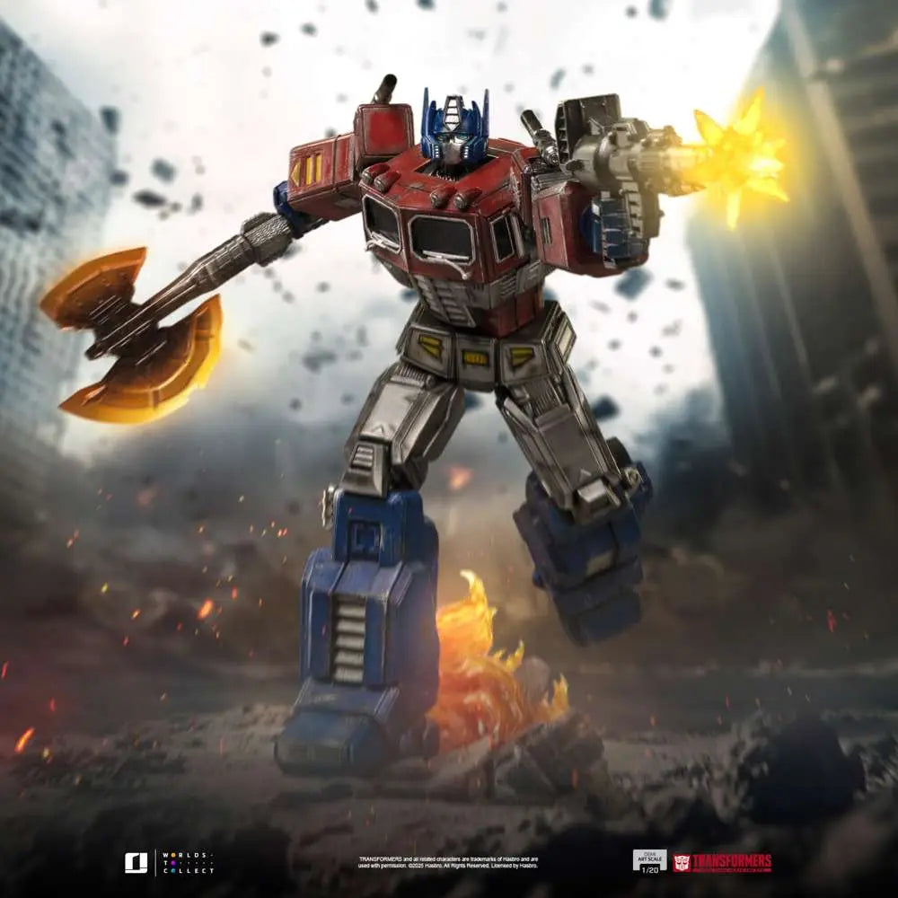 TRANSFORMERS OPTIMUS PRIME DEMI ART SCALE 1/20 Estatua Frikytopia
