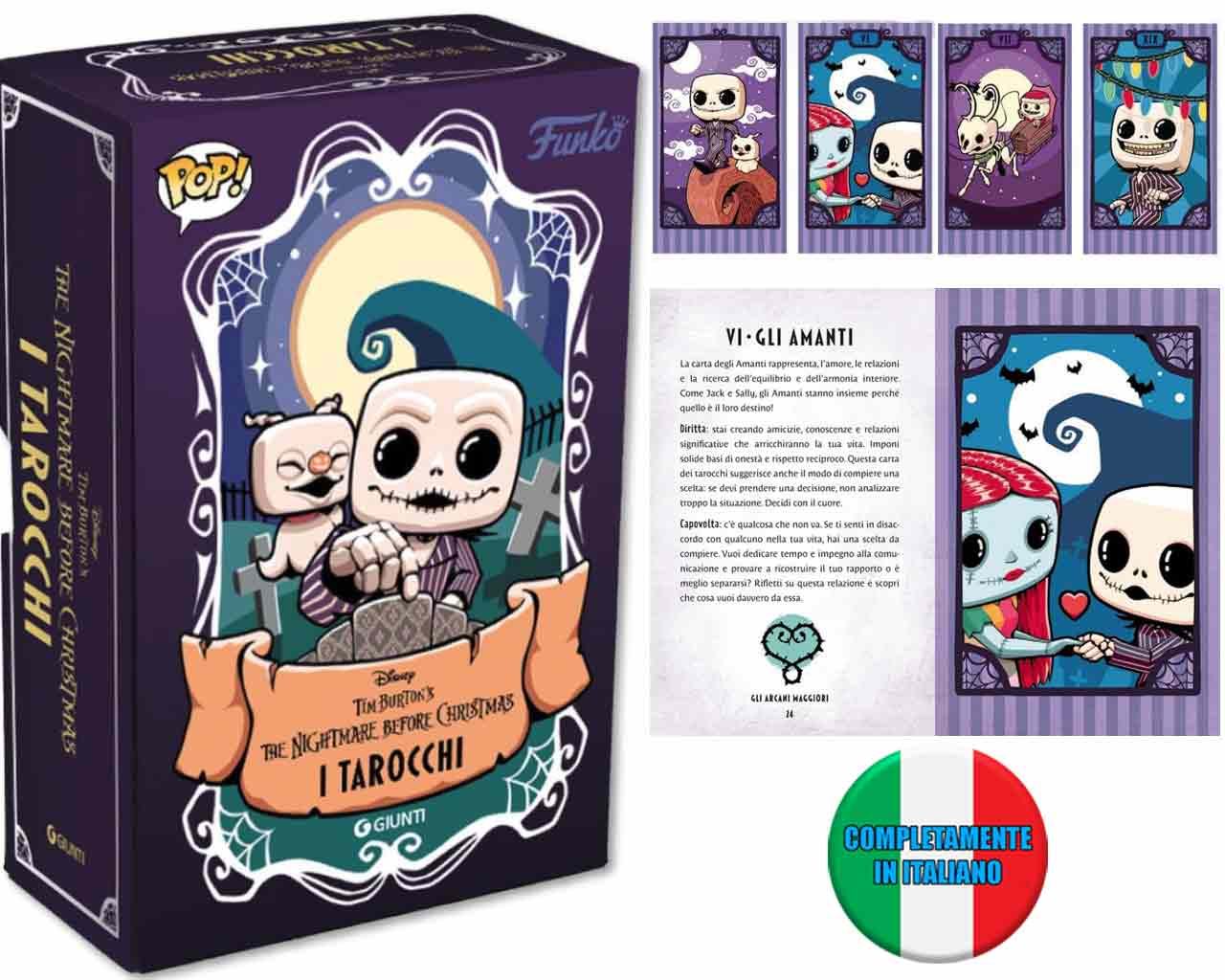 THE NIGHTMARE BEFORE CHRISTMAS FUNKO POP EDITION TAROCCHI Caja SET