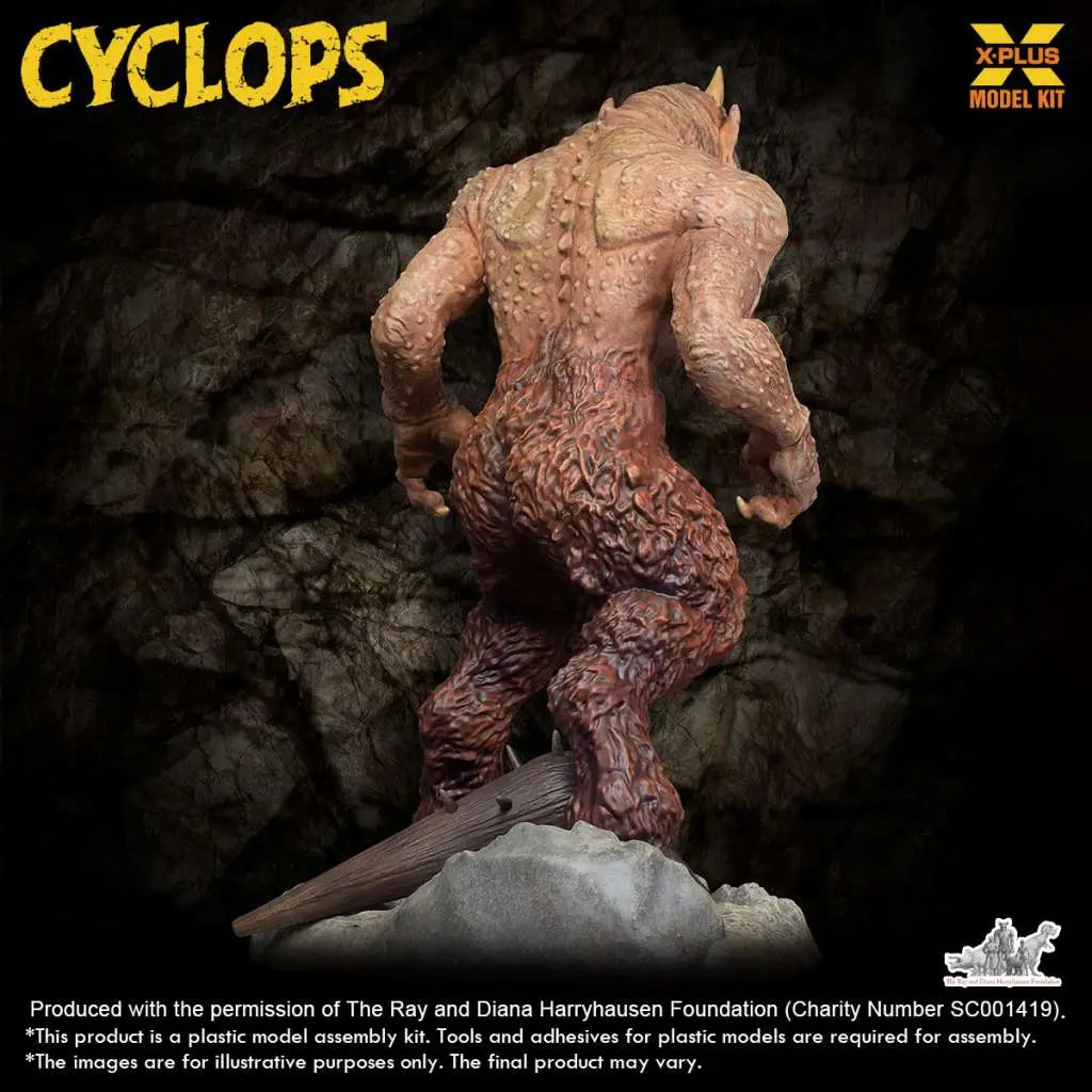 RAY HARRYHAUSEN CYCLOPS RENEWAL PACK 1/72 PLASTIC MODEL KIT