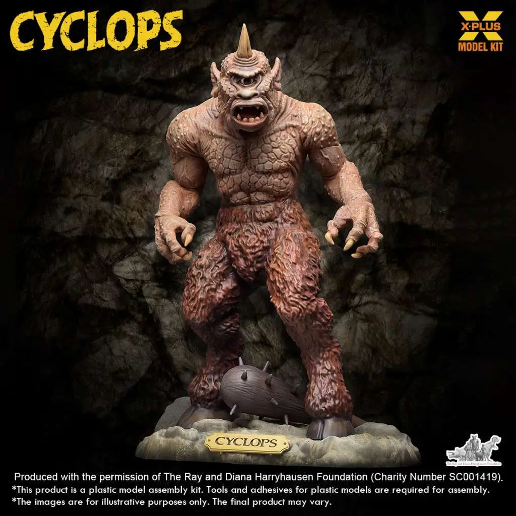 RAY HARRYHAUSEN CYCLOPS RENEWAL PACK 1/72 PLASTIC MODEL KIT