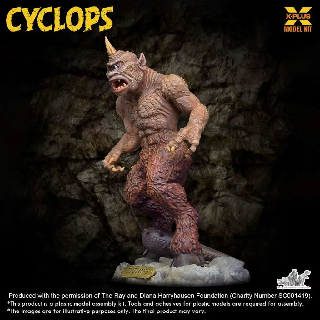 RAY HARRYHAUSEN CYCLOPS RENEWAL PACK 1/72 PLASTIC MODEL KIT