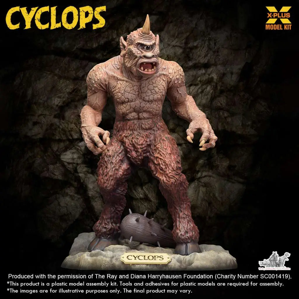 RAY HARRYHAUSEN CYCLOPS RENEWAL PACK 1/72 PLASTIC MODEL KIT