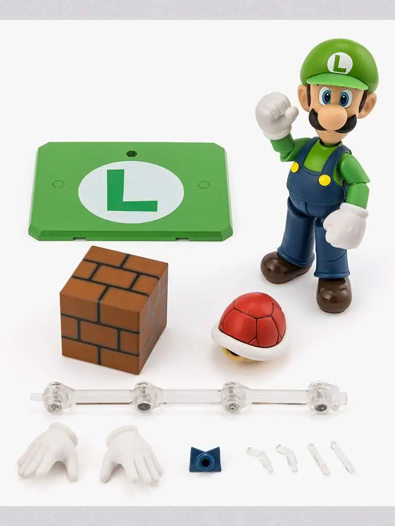 Super Mario Figura S.H. Figuarts Luigi 11 cm