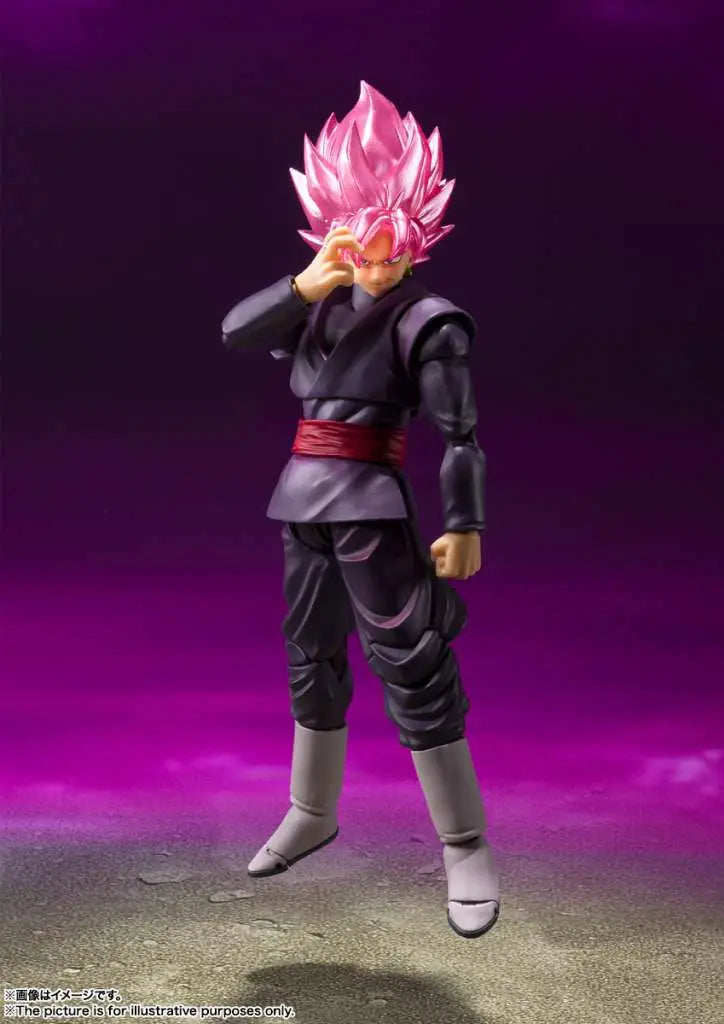 DRAGON BALL GOKU BLACK SUPER SAIYAN ROSE SHF REISSUE