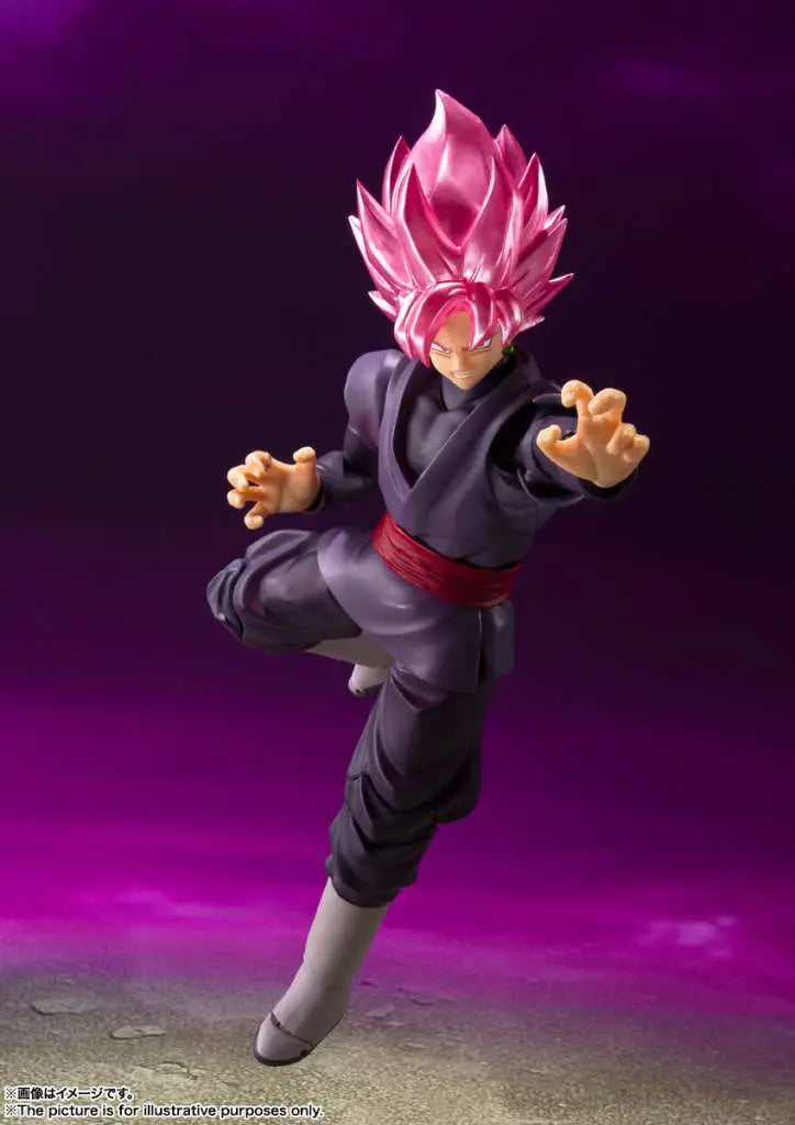 DRAGON BALL GOKU BLACK SUPER SAIYAN ROSE SHF REISSUE