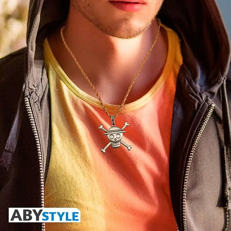 ONE PIECE SKULL PENDANT NECKLACE 3D Frikytopia
