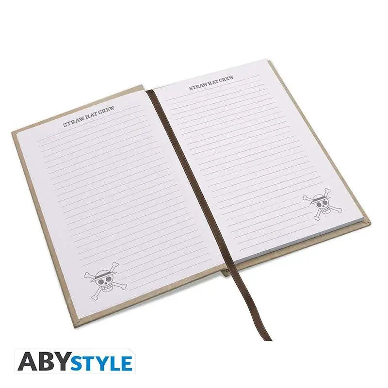 ONE PIECE WANTED LUFFY WANO Libreta A5