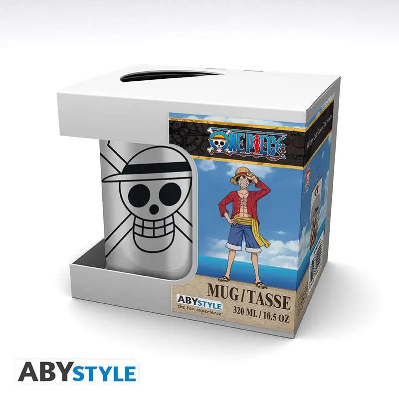 ONE PIECE LUFFY & SKULL MUG CARABINER Frikytopia