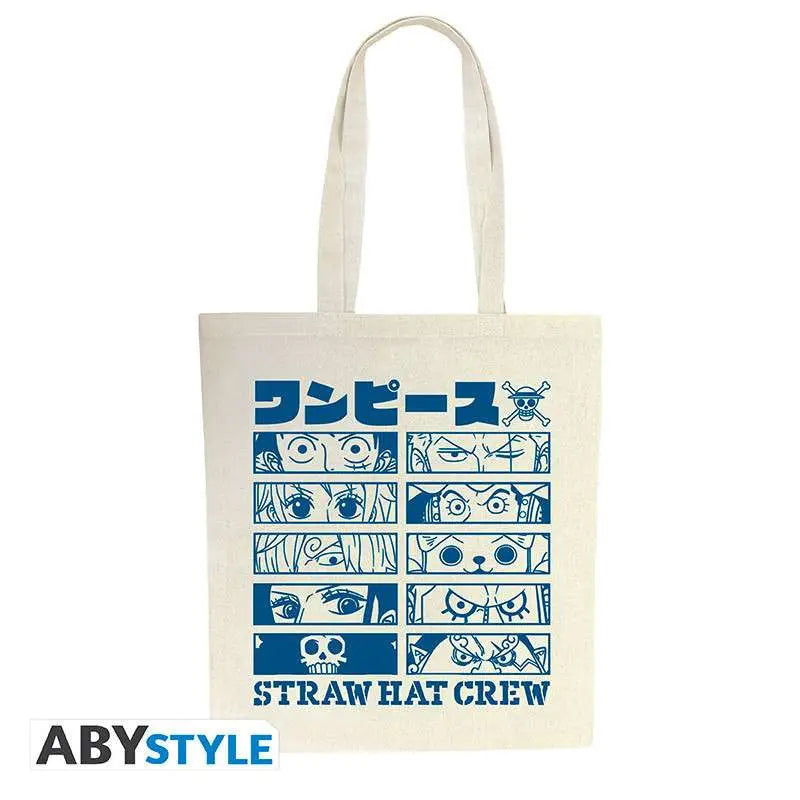 ONE PIECE STRAWHAT CREW TOTE BAG Frikytopia