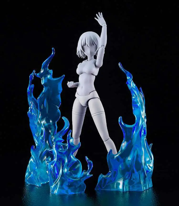 Original Character Accesorios para Figuras The Simple Effect Flames: Blue