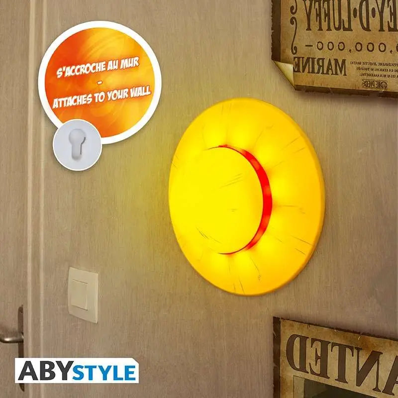 Lampara abystyle one piece sombrero de paja