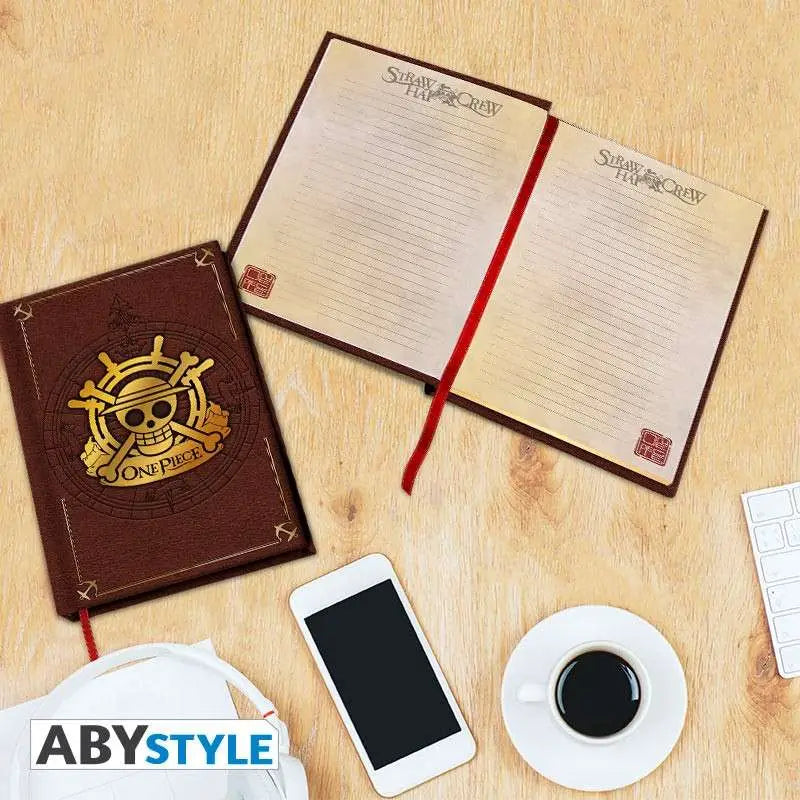 ONE PIECE SKULL NOTEBOOK A5 Frikytopia