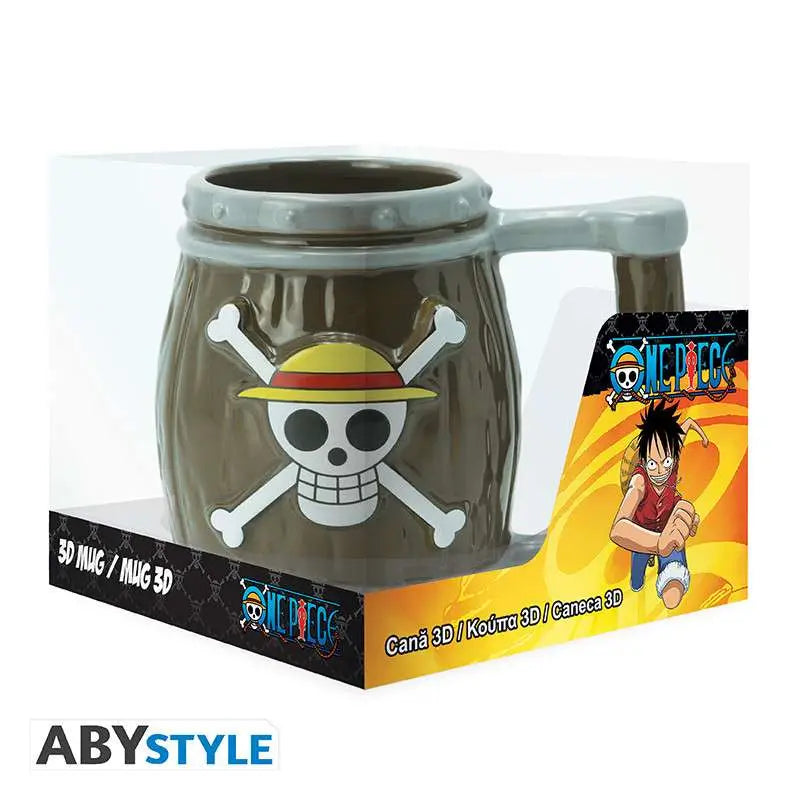 ONE PIECE BARREL 3D MUG Frikytopia