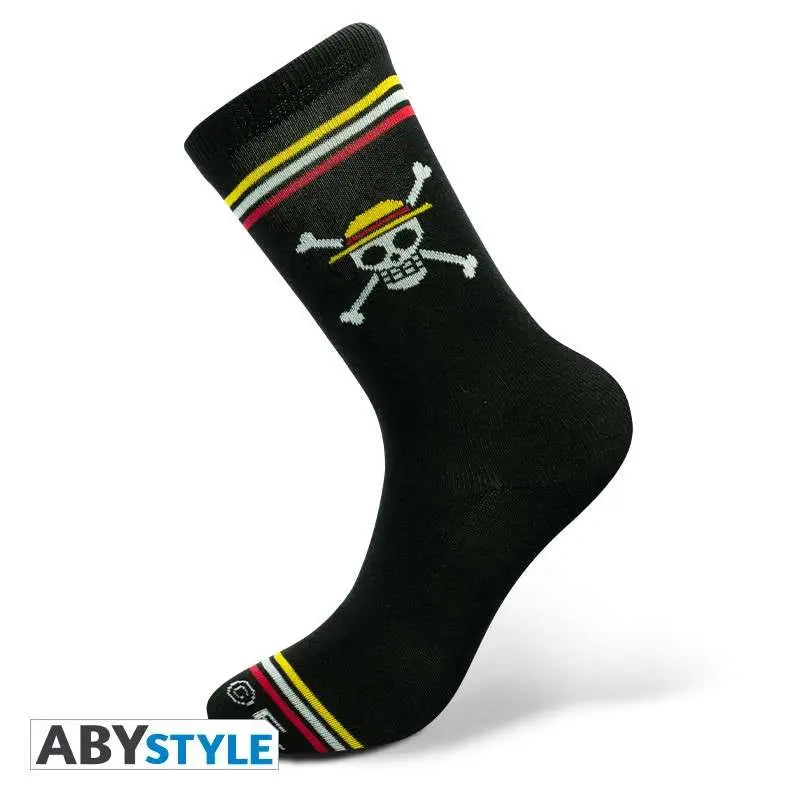 ONE PIECE SKULL Calcetines BLACK
