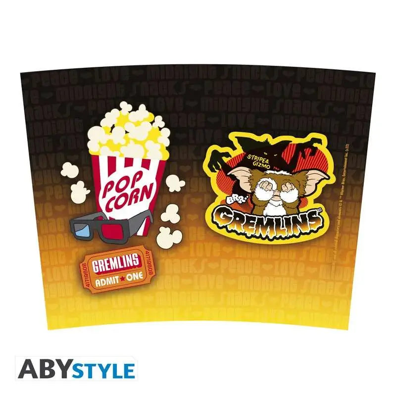 GREMLINS GIZMO POP CORN TRAVEL Taza