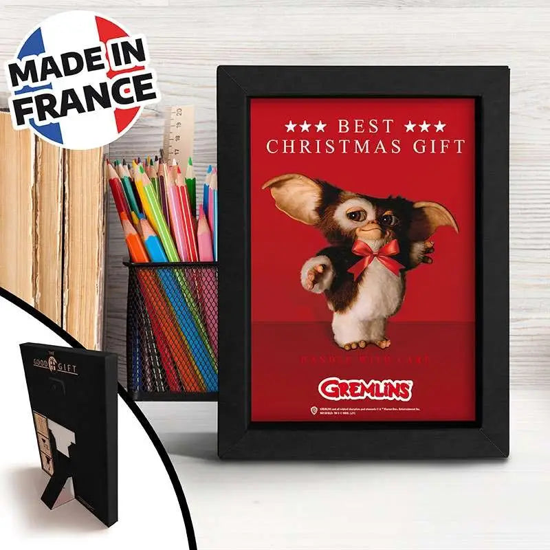 GREMLINS BEST CHRISTMAS GIFT KRAFT FRAME Frikytopia