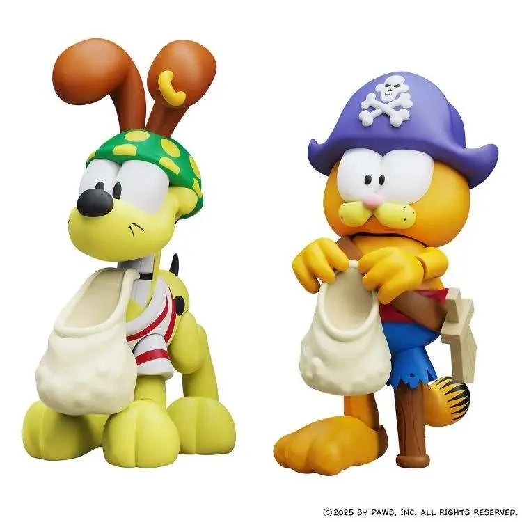 GARFIELD HALLOWEEN ADVENTURE PIRATE GARFIELD + PIRATE ODIE AF 2PK