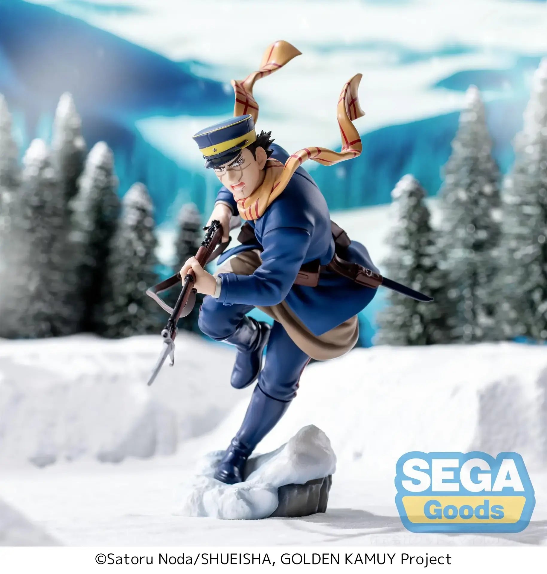 GOLDEN KAMUY SAICHI SUGIMOTO XROSS LINK Figura