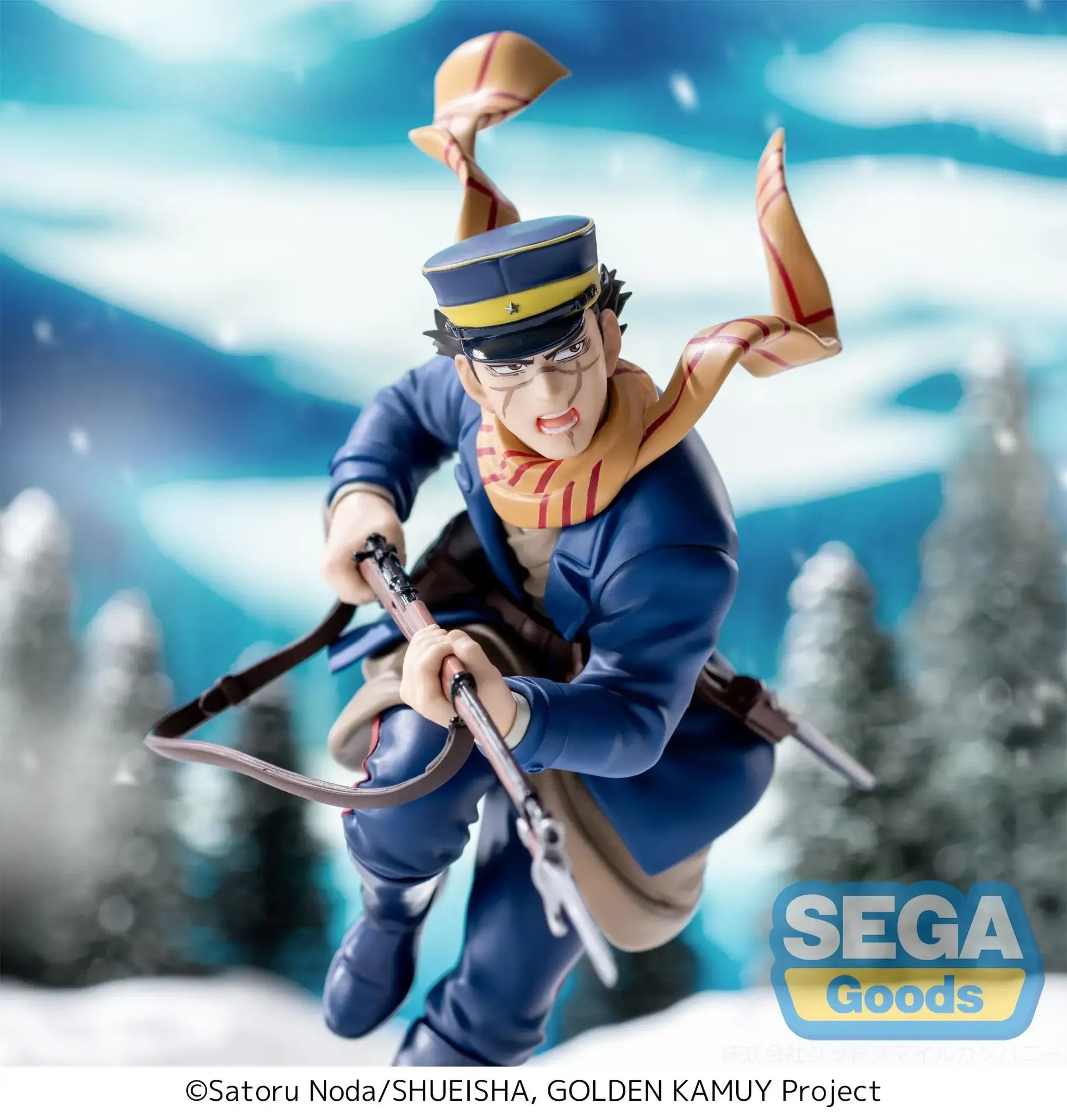 GOLDEN KAMUY SAICHI SUGIMOTO XROSS LINK Figura