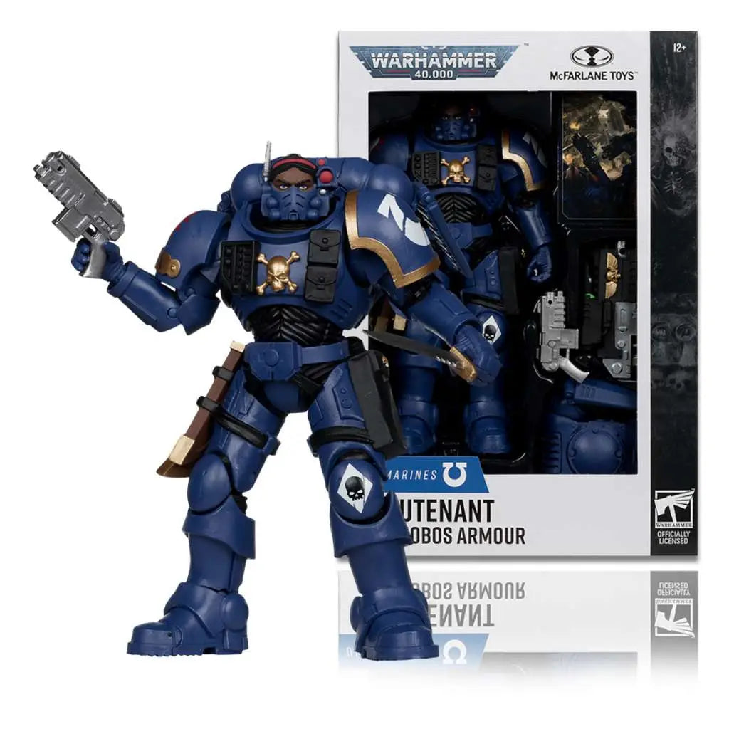 Warhammer 40,000 Figura Lieutenant in Phobos Armor (Ultramarines) 18 cm