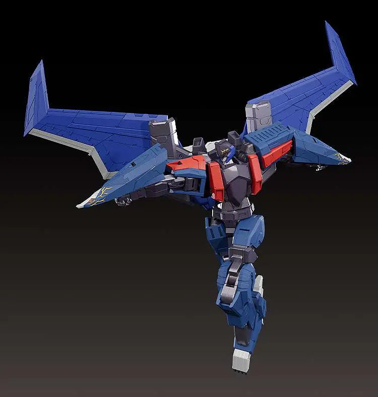 Dancouga - Super Beast Machine God Maqueta Diecast / PVC Figura The Gattai Black Wing 20 cm