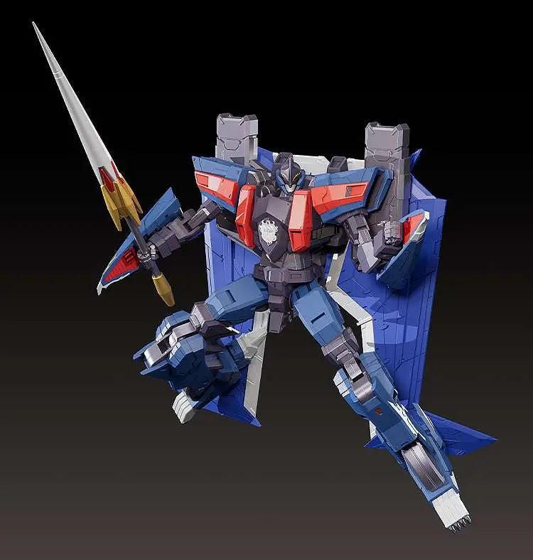 Dancouga - Super Beast Machine God Maqueta Diecast / PVC Figura The Gattai Black Wing 20 cm