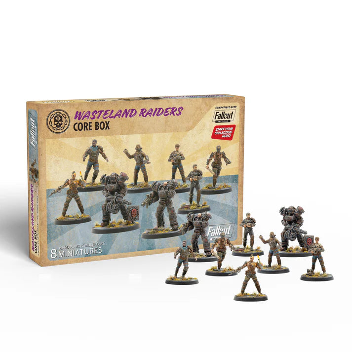 FALLOUT WASTELAND RAIDERS PLASTIC BOX Frikytopia