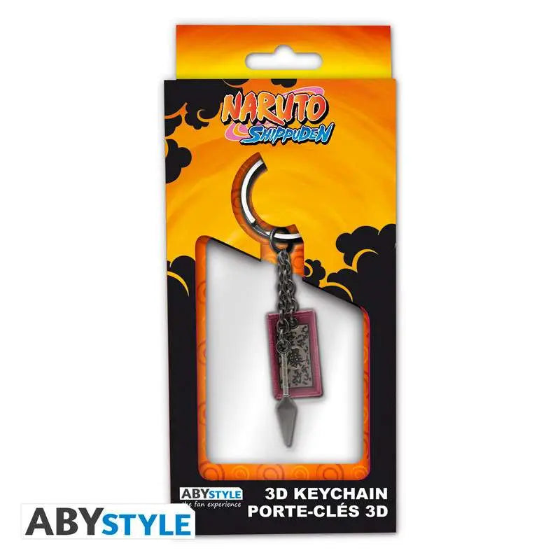NARUTO SHIPPUDEN KUNAI & EXPLOSIVE TAG KEYCHAIN Frikytopia