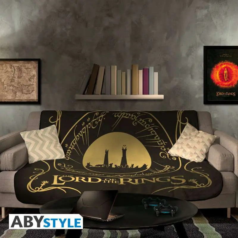 LORD OF THE RINGS THE FELLOWSHIP OF THE RING BLANKET Frikytopia
