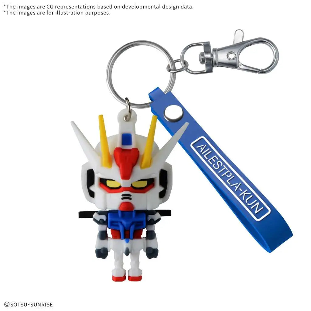 AILE STPLA-KUN 3D RUBBER MASCOT KEYCHAIN Frikytopia