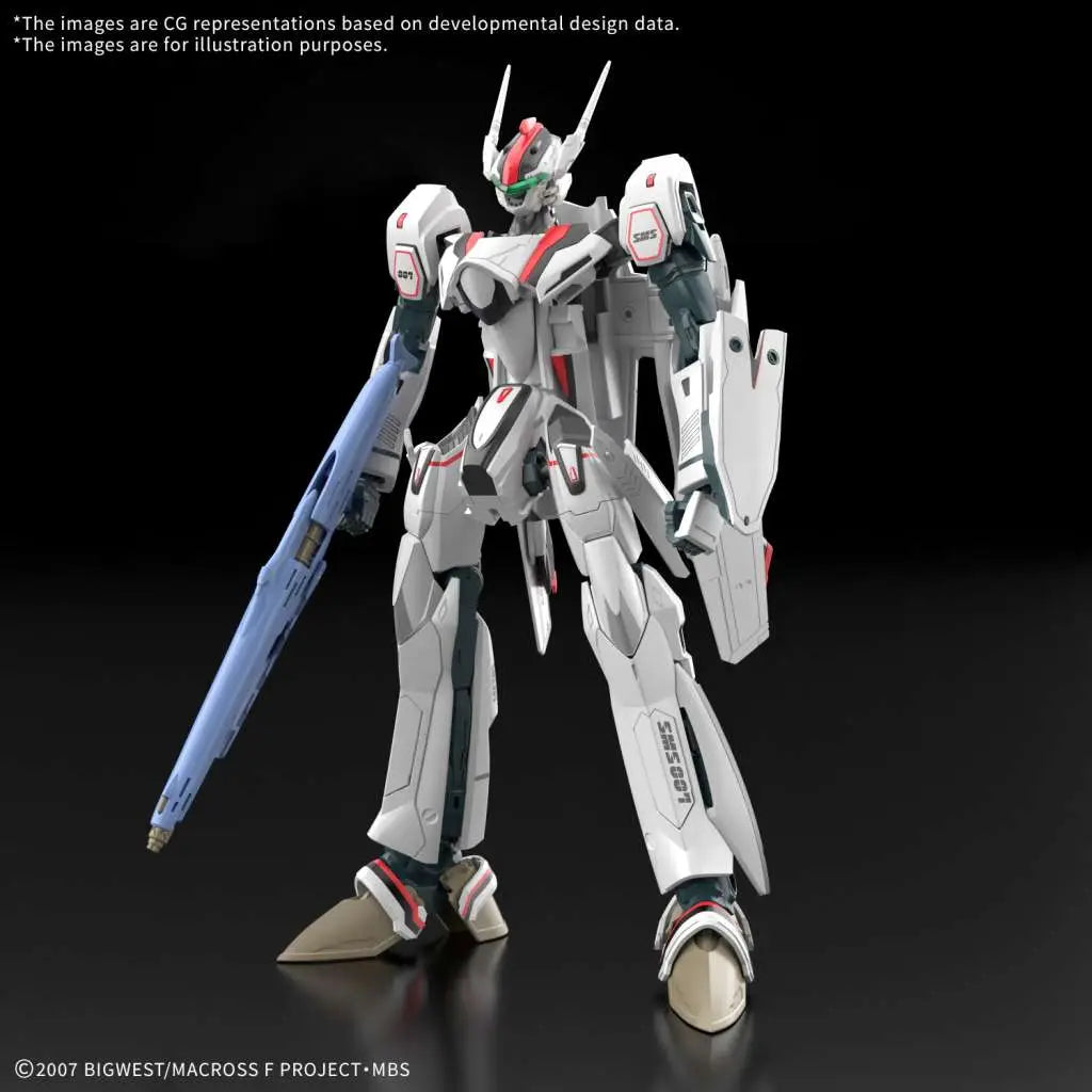 HG VF-25F MESSIAH VALKYRIE ALTO CUSTOM DELUXE SET 1/100